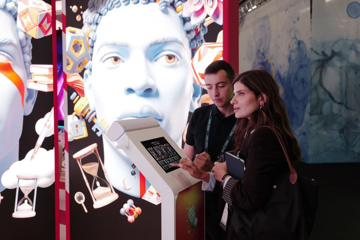 Metahuman Choir at Hall 9, IMEX Frankfurt