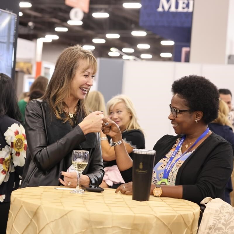 Networking at IMEX America