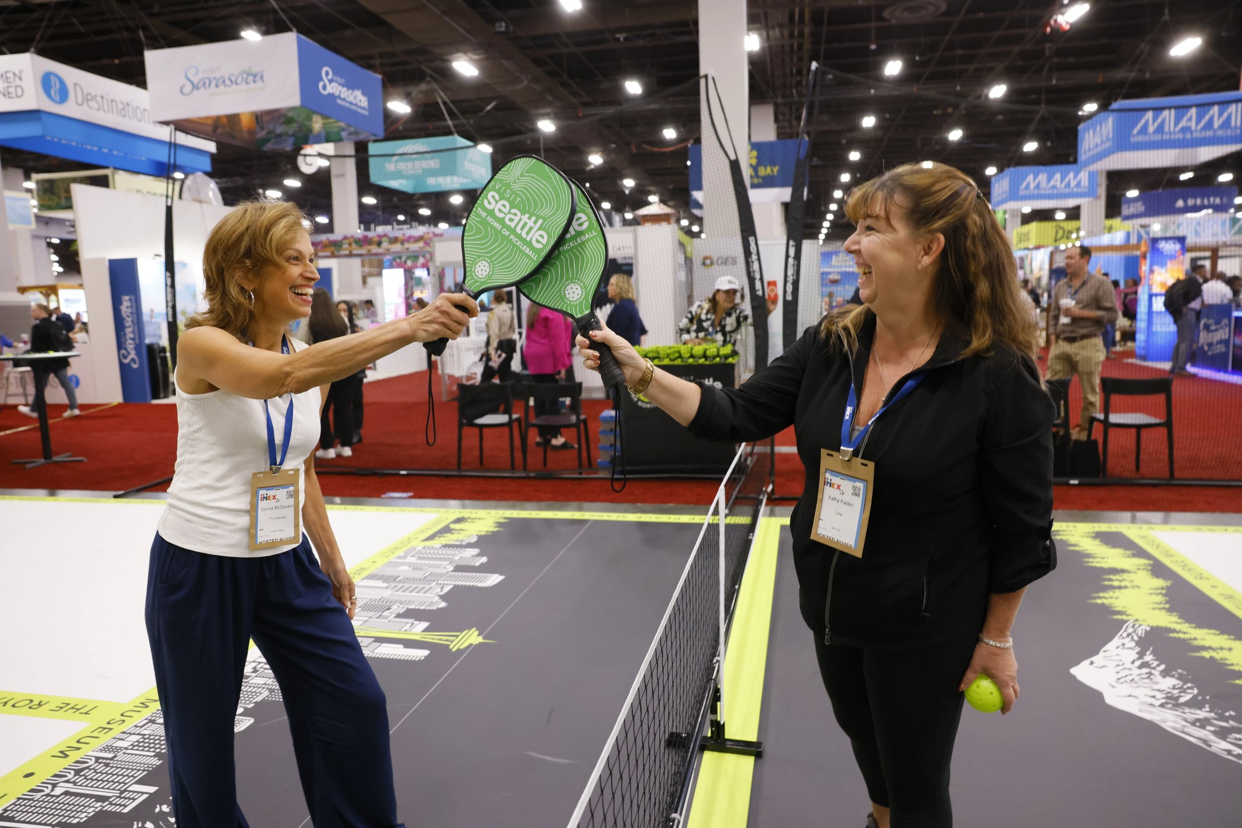 Pickleball - one of the well-being activities at IMEX America