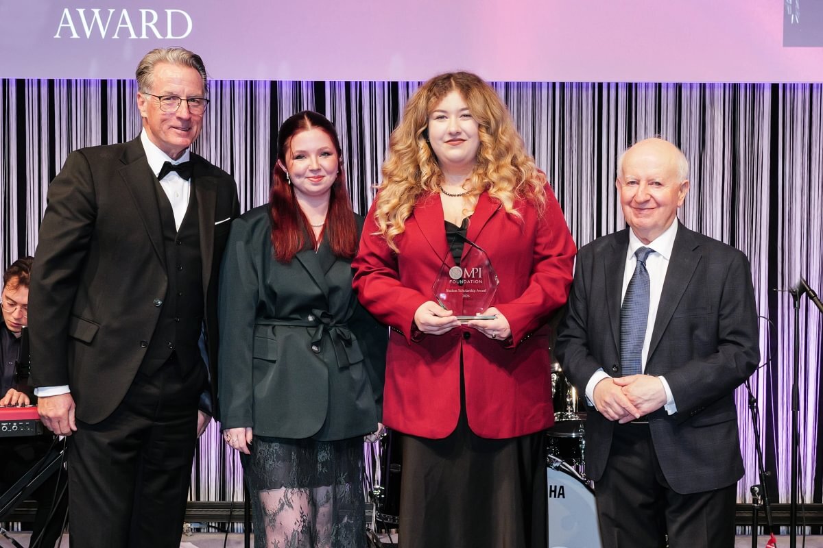 Sofiya Soushkevitch from Vistula University in Poland received the MPI Foundation Student Scholarship Award