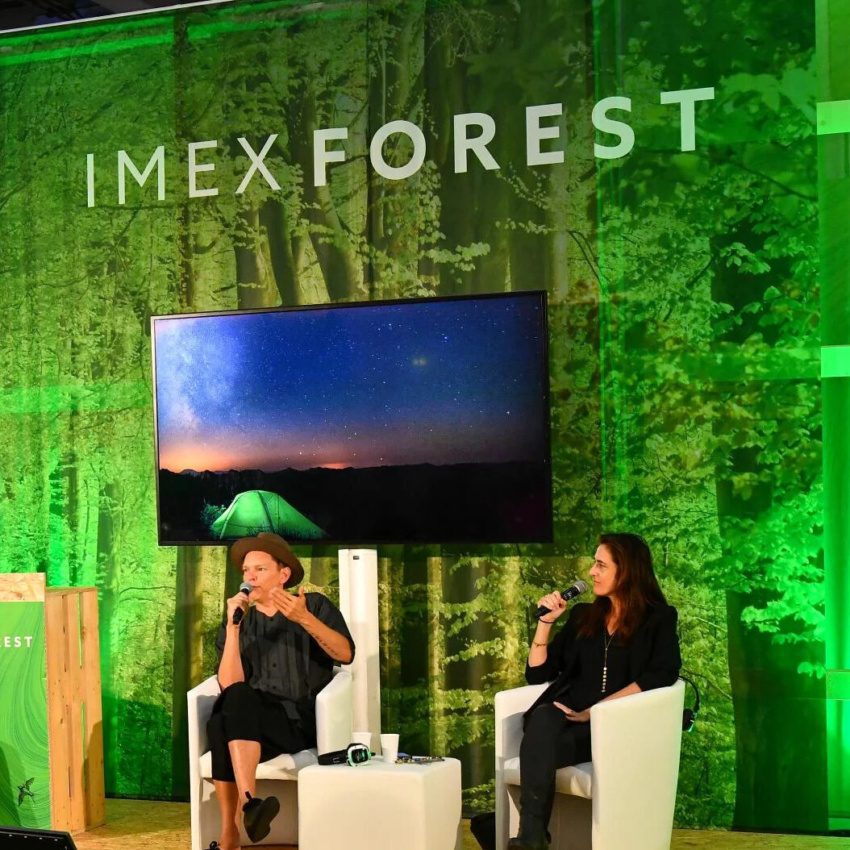 Forest room speaker session IMEX Frankfurt