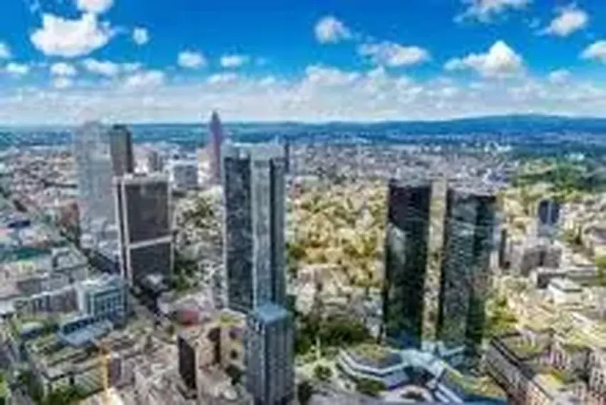Frankfurt from above