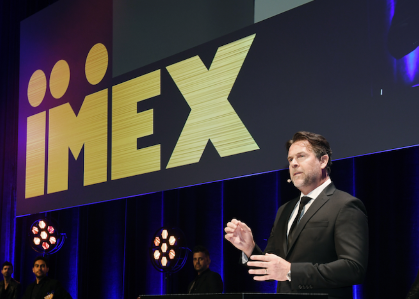 Speaker at gala dinner IMEX Frankfurt 2023